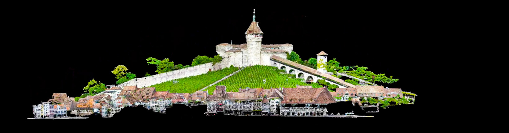 Pistepilven läpilennon luominen Leica Infinityssä